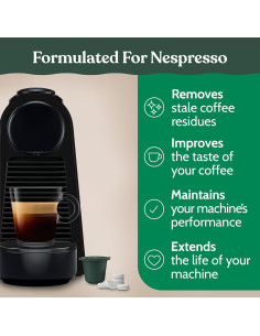 Cápsulas de limpieza Roobi para Nespresso - 12 tabletas + 1 reutilizable 2