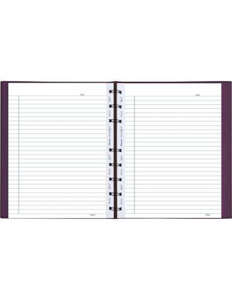 Cuaderno recargable Blueline MiracleBind tapa dura uva 150 páginas
