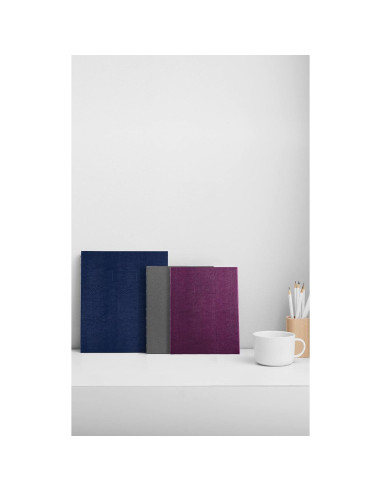 Cuaderno recargable Blueline MiracleBind tapa dura uva 150 páginas