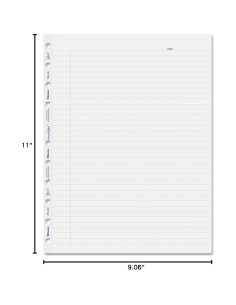 Hojas de Repuesto MiracleBind Blueline 50 Páginas 23x28 cm 2