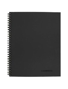 Cuaderno de Negocios Cambridge Gris 21x28 cm 80 Hojas