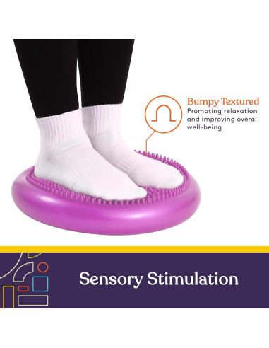 Cojín de Estabilidad Suministros Especiales 33 cm Púrpura