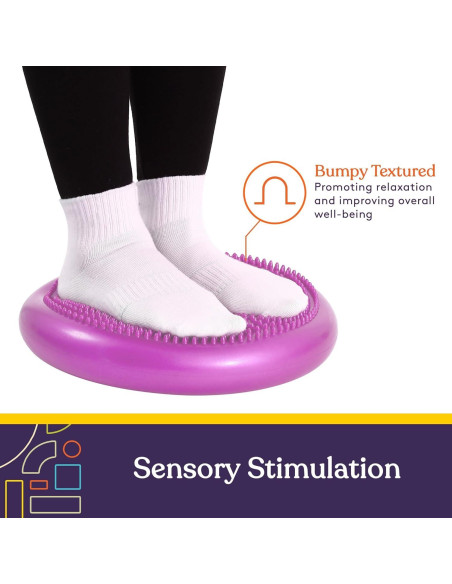 Cojín de Estabilidad Suministros Especiales 33 cm Púrpura