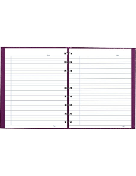 Cuaderno Blueline NotePro Ejecutivo Tapa Dura 150 Páginas Uva