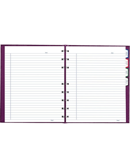 Cuaderno Blueline NotePro Ejecutivo Tapa Dura 150 Páginas Uva