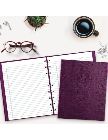 Cuaderno Blueline NotePro Ejecutivo Tapa Dura 150 Páginas Uva