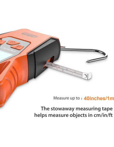 Balanza de Pesca Digital Dr.meter IPX7 50kg con Cinta y Accesorios
