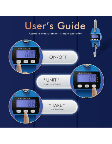 Escala Digital Colgante 300kg Zhengzhou Yinglian Azul