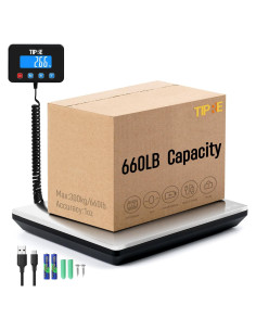 Escala Postal Digital TIPRE 299.37kg Acero Inoxidable Precisa