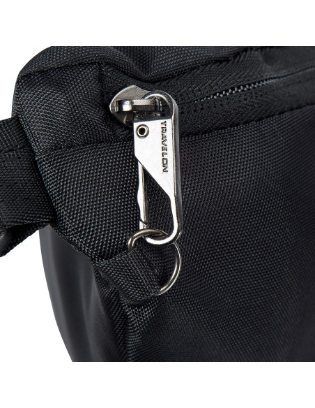 Riñonera Urbana Antirrobo Travelon Negra 29.2x12.7cm