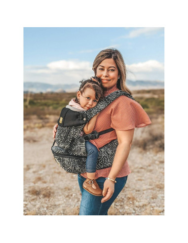 LÍLLÉbaby AsientoMe Portabebés Ergonomico 6-en-1 Pluma