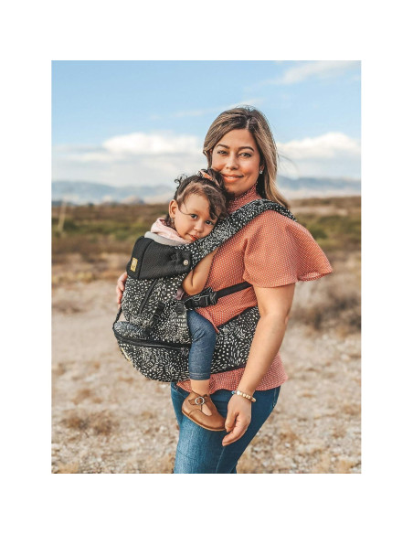 LÍLLÉbaby AsientoMe Portabebés Ergonomico 6-en-1 Pluma