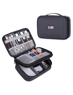 Organizador Electrónico BUBM Mediana para iPad Mini Negro
