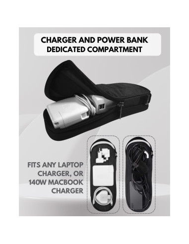 Organizador de Electrónicos SIDE BY SIDE Power Packer 26x9x4cm