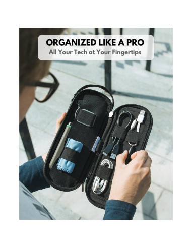 Organizador de Electrónicos SIDE BY SIDE Power Packer 26x9x4cm