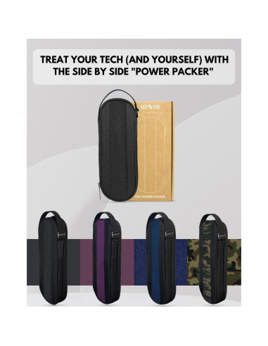 Organizador de Electrónicos SIDE BY SIDE Power Packer 26x9x4cm