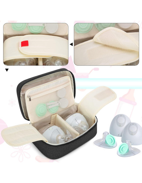 Bolsa de Extractor de Leche BAFASO Compatible Elvie Momcozy