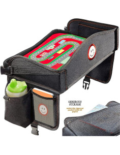 Bandeja de Viaje Coolmum para Niños - Organizador Doble Cara 2