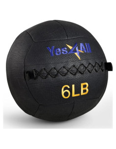 Pelota de Pared Yes4All 2.72 kg de Cuero Suave para Ejercicio