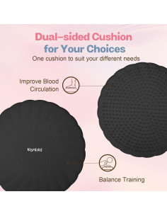 Cojín Wobble Kisnbld 34cm Antideslizante para Niños y Adultos 2