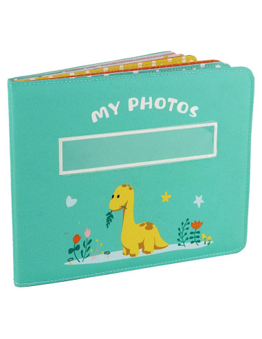 Álbum de Fotos Fanna para Bebés Dinosaurios 10 Imágenes 10x15 cm