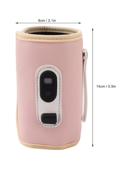 Calentador de Botellas de Leche para Bebés HEEPDD USB 5 Temperaturas