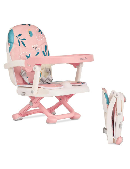 Asiento Elevador Dream On Me Munch N Go Rosa 3 en 1 Plegable