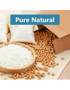 Kit de Fabricación de Velas SAEUYVB Cera de Soja 4.54 kg 2