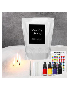 Kit de Fabricación de Velas Perladas Feifeiya 1.5 kg DIY