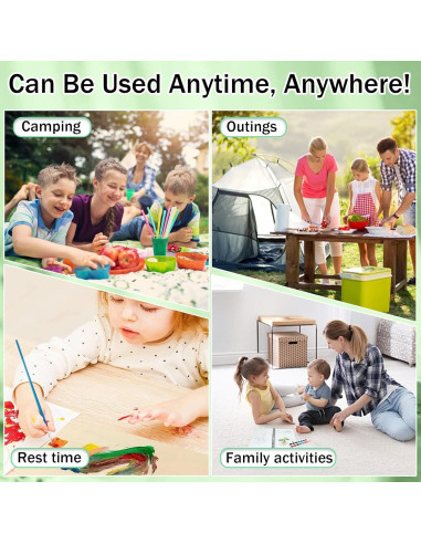 Set de Acuarela Terself con 16 Colores y 15 Hojas de Papel