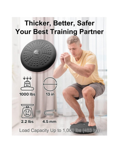 Cojín Inestable Tumaz para Niños - Disco de Equilibrio 33 cm