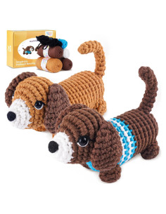 Kit de Crochet para Principiantes MOREJMTT - Hilo Suave y Tutoriales