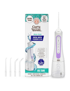 Irrigador Dental GuruNanda 2.0 XL Inalámbrico 380ml Lavanda