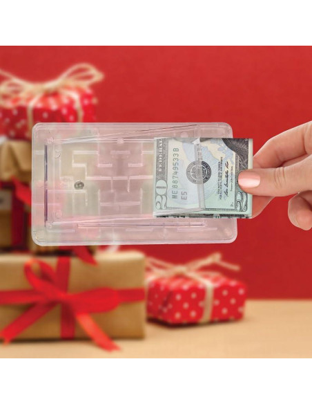 Caja de Rompecabezas de Dinero MoneyMaze - 16x9 cm - Regalo Divertido