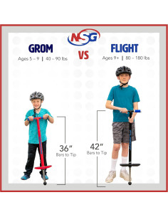 Pogo Stick NSG Flight Premium Performance Azul 36.3-81.6 kg 2