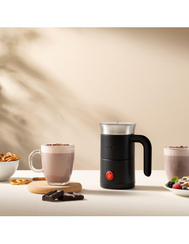 Espumador de Leche Eléctrico Bodum Barista 295 ml Negro