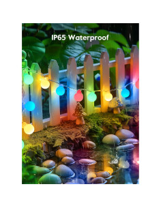 Luces Solares Brightown 60 LED 5.97m Multicolor para Exterior 2