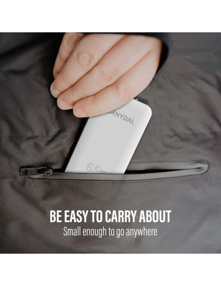 Cargador de pared USB C 65W Ernydal, ultra delgado y rápido Cargador de pared USB C 65W Ernydal, ultra delgado y rápido