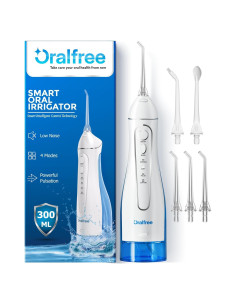 Irrigador Dental Portátil Oralfree F5025 300ML 4 Modos IPX7