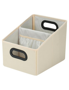 Organizador de Asiento de Coche AOKJOY Plegable Beige M