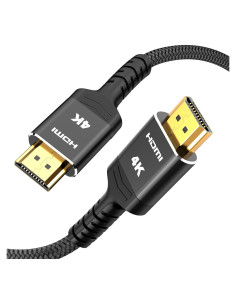 Cable HDMI 6.1m Highwings 4K HDR 18Gbps Nylon Trenzado