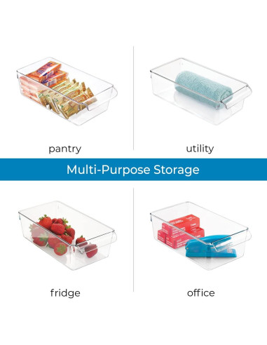 Contenedor de Almacenamiento iDesign Linus 29.2x15.2 cm