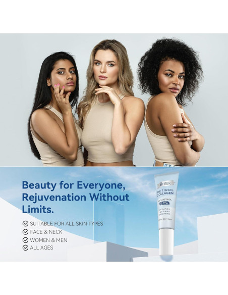 Crema Hidratante Antienvejecimiento UFEEK 39.9 ml con Retinol