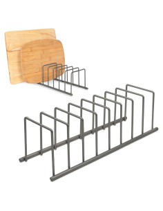 Soporte para Secar Platos Spectrum Euro Gris Industrial 34x11.4 cm