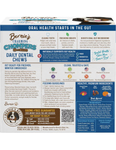 Mordedores Dentales para Perros Pequeños Lo Mejor de Bernie - 28.35g 2