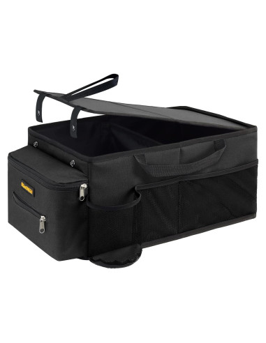 Organizador de Asiento de Coche DiGeeONEGU Plegable 2 Compartimentos