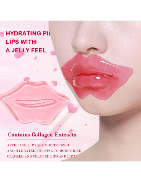 30 Pares de Mascarillas de Colágeno Sulily para Labios y Ojos 30 Pares de Mascarillas de Colágeno Sulily para Labios y Ojos