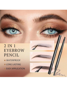 Lápiz de Cejas The Original Brow Wand Marrón Oscuro 14cm 2