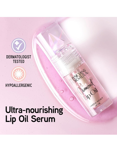 Aceite de Labios Mineral Wear Diamond Physicians Formula - Brillo Rosa