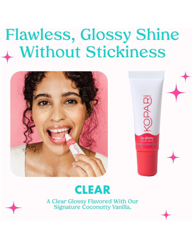 Brillo de Labios Hidratante Kopari Coconut 18g - Claro